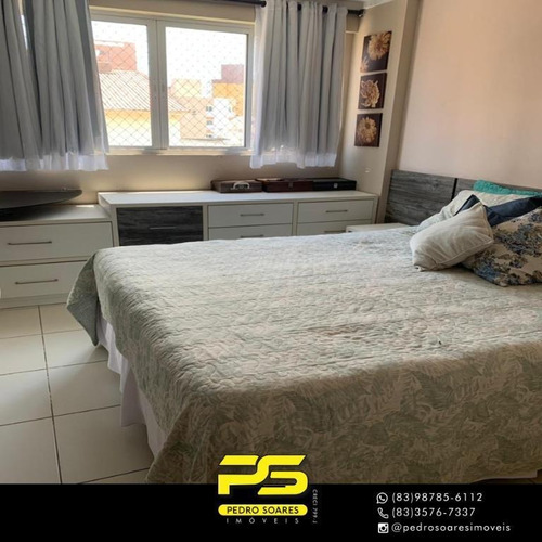 (oportunidade) Apartamento Com 3 Dormitórios À Venda, 98 M² Por R$ 450.000 - Jardim Oceania - João Pessoa/pb - Ap4570