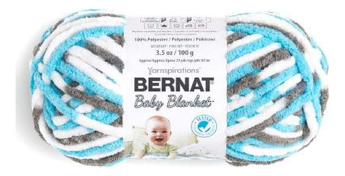 Bernat Baby Blanket Hilo 3.5 Oz Calibre 6 Super Voluminoso 3