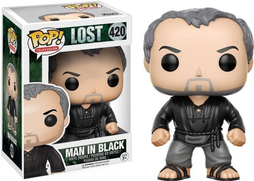 Funko Pop Man In Black 420 Lost Serie Tv Perdidos Raro Nuevo