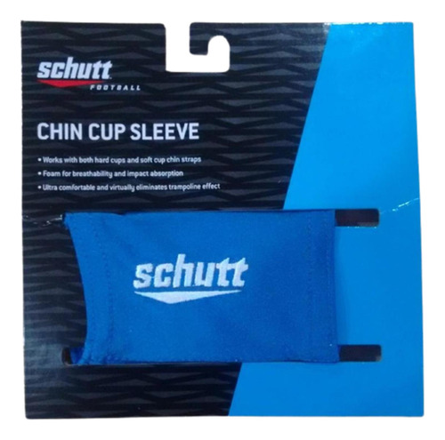 4 Fundas Cubre Barbiquejo Schutt Color Azul Rey, Nuevos 96