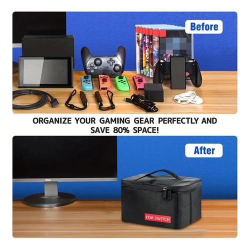 Bolso Estuche Mano Compatible Nintendo Switch Oled Portátil