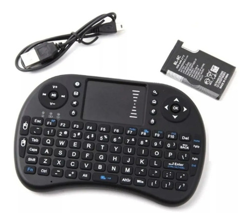 Mini Teclado Español Inalambrico Bluetooth Iluminado Smart