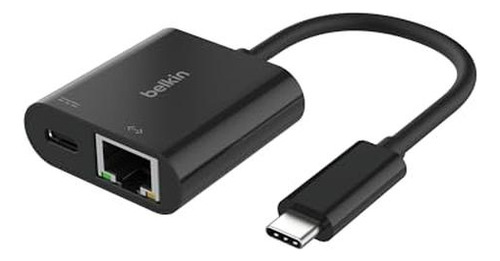 Adaptador De Carga Y Conexión De Belkin Usb-c A Ethernet De