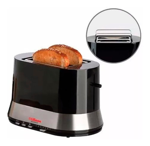 Tostadora Electrica Liliana - 7 Niveles - 800 Watts