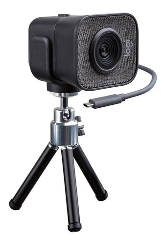 Camara Web Webcam Logitech Stream Cam Plus 1080p Con Tripode