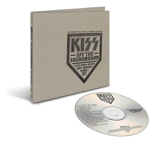 Kiss Kiss Off The Soundboard: Live In Des Moines 1977 Cd