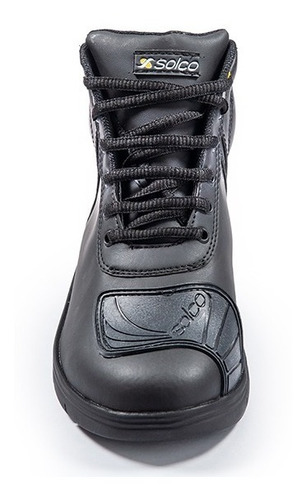 Imagen 3 de 8 de Botas Moto Solco City Black Ruta Turismo