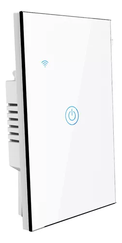 Interruptor Inteligente Wi-fi De 2 Vías Blanco Sin Neutro