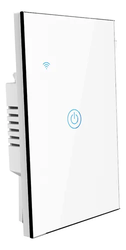 Apagador Wi-Fi* touch doble sin neutro