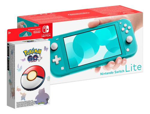 Nintendo Switch Lite Más Pokemon Go+ Color Verde