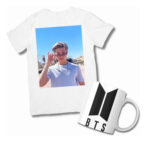 Combo Remera Y Taza | Rm | Bts | Kpop 