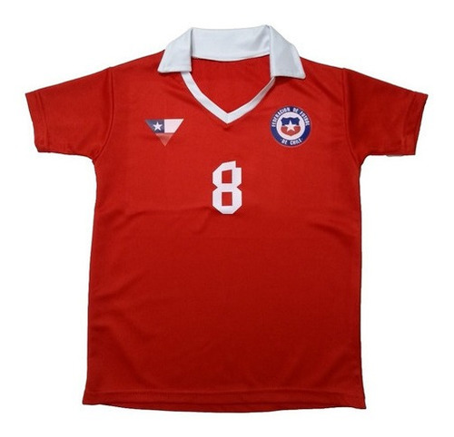 Imagen 1 de 2 de Camisetas Chile Niño-a, Tallas