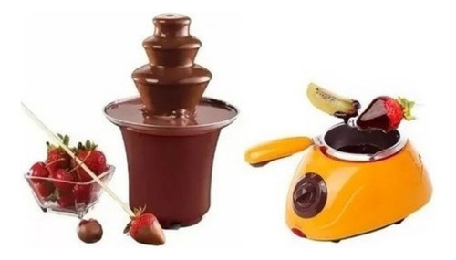 Pack Fondue Chocolate Maquina Chocolate + Cascada Chocolate