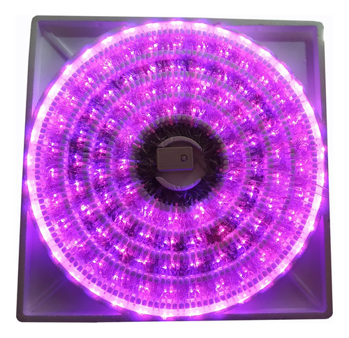 Luces Navideñas Led Rosa Morado 600 Leds 30m Se600