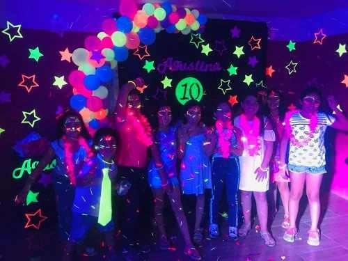 Imagen 4 de 9 de Ampolleta Uv Fiesta Flúor 40w E27 Luz Negra Ultravioleta