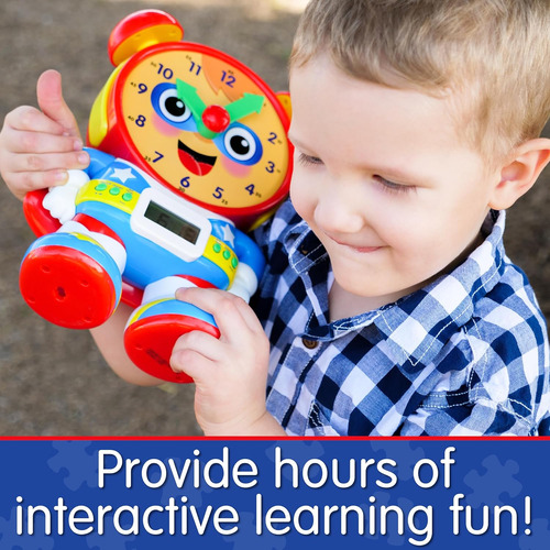 The Learning Journey - Super Telly Teaching Time Clock -...