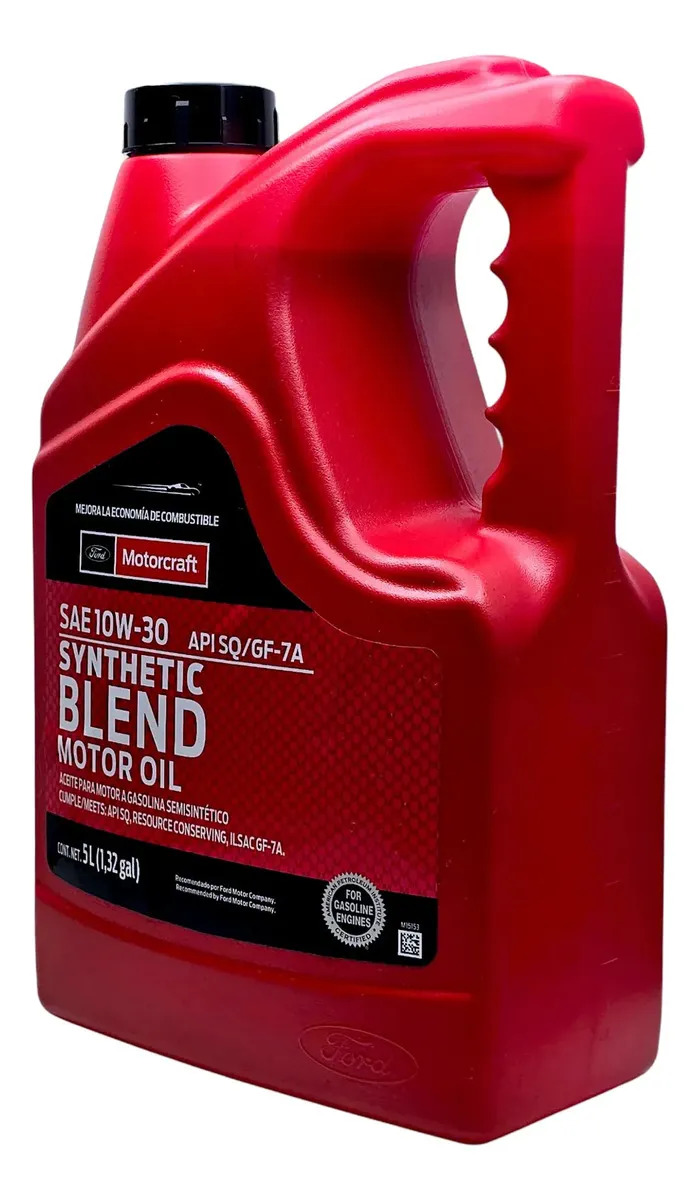 Aceite Motorcraft 10w30 Synthetic Blend 5 Litros