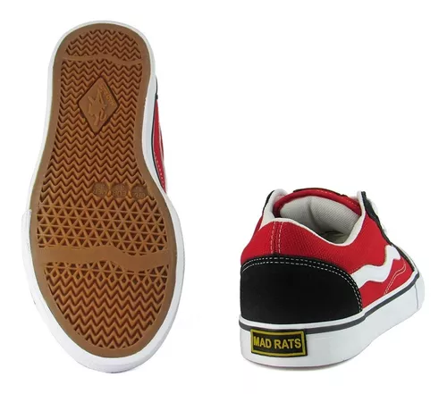 Tenis Mad Rats Old School Preto/Vermelho 36, Tênis Feminino Mad Rats Usado  90144509