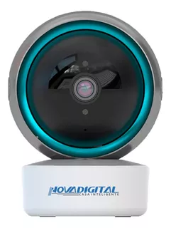 Câmera Wifi Segurança Inteligente Full Hd Novadigital Cs360b Cor Branco