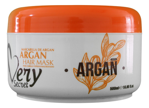 Very Secret Mascarilla De Argán 500ml - mL a $51