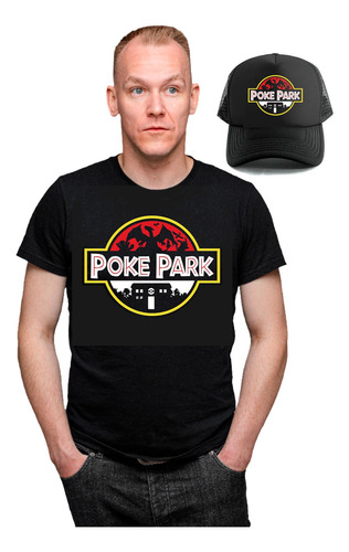 Combo Remera + Gorra - Poke Park - Pokemon - Unisex