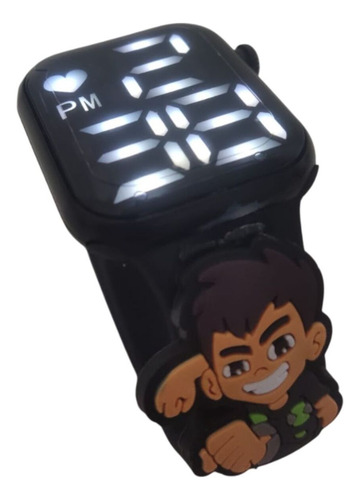 Relógio Digital Infantil Ben_10_cor Preto