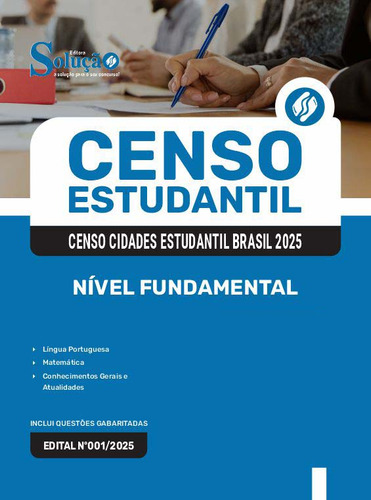 Apostila Agente Recenseador Concurso Censo Estudantil