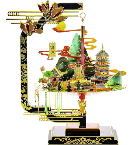 ~? Microworld 3d Metal Puzzle, West Lake Of Hangzhou Metal M