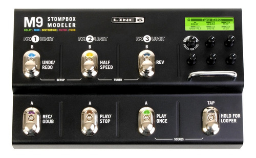 Pedal Efecto Guitarra Electrica Line 6 Stompbox M9 Modeler