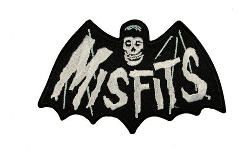 Misfits Fiend Bat Producto Parche Bordado Termoadhesivo Â