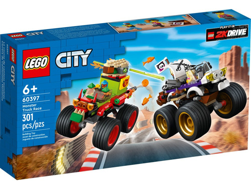 Lego 60397 Carrera De Camiones Monstruo