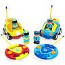 Bcp Set De 2 Niños Coches Rc Con 2 Mandos, 2 Conductores