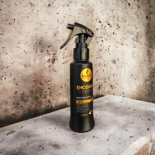 Kit 2 Finalizador Haskell Encorpa Cabelo Engrassa Fios 120ml