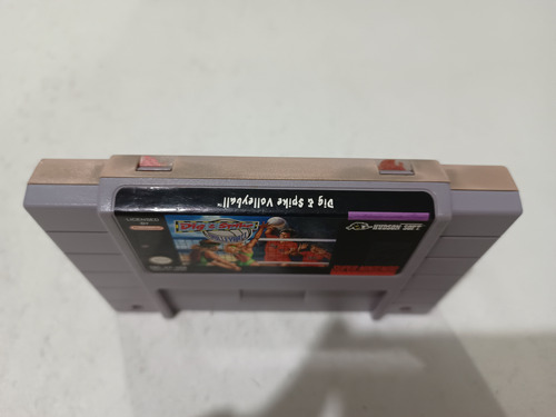Dig & Spike Volleyball Original Super Nintendo Snes (Usado)
