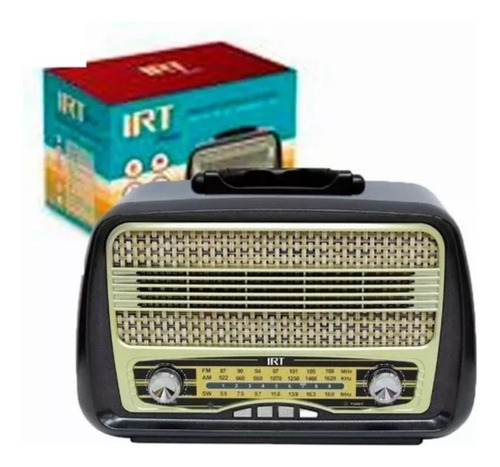 Radio Parlante Retro Bluetooth Irt Retro04