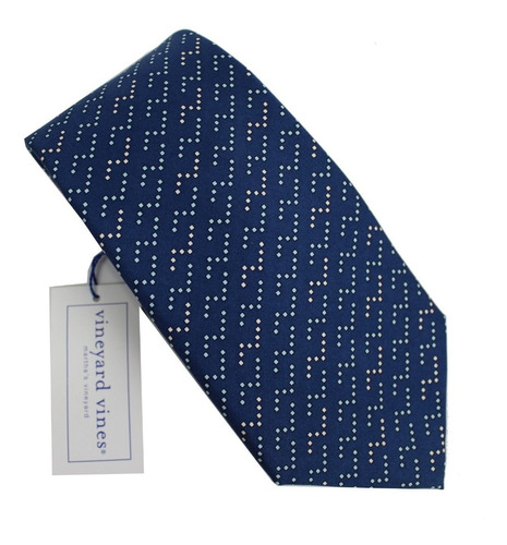 Elegante Corbata Vineyard Vines De Seda