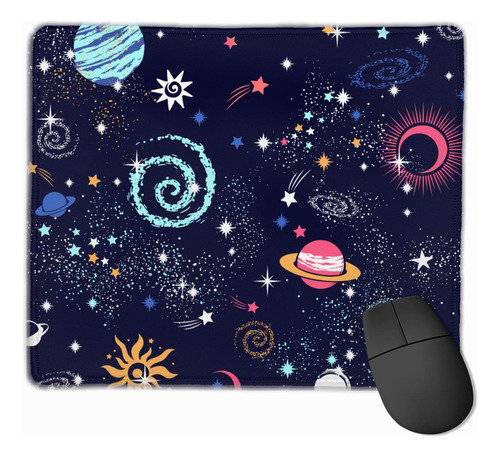 Universe Planet - Alfombrilla De Mouse Grande Para Computado