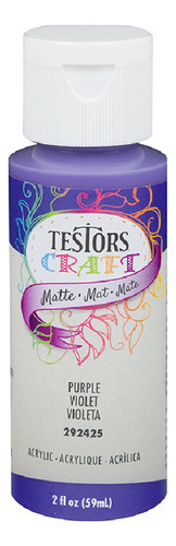 Acrílico Mate Botellita 59 Ml Craft & Hobby Color Violeta