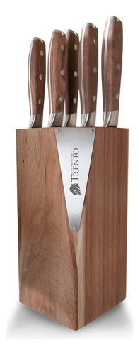 Cepo De Cuchillos Trento Acacia Linea Profesional Chef