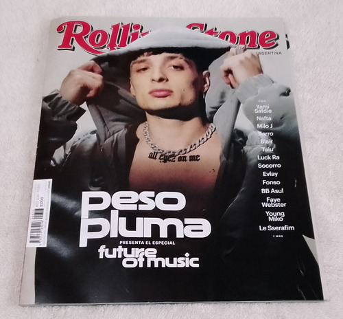 Revista Rolling Stone N°313 - Peso Pluma (2024)