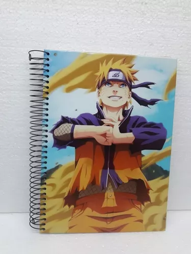 Sketchbook/caderno Para Desenhar Naruto Shippuden Animie