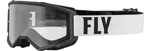 Fly Racing Gafas De Enfoque Juvenil (blanco/negro)