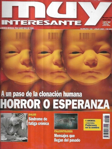 Revista Muy Interesante 168 / Clonación Humana / 7-2001