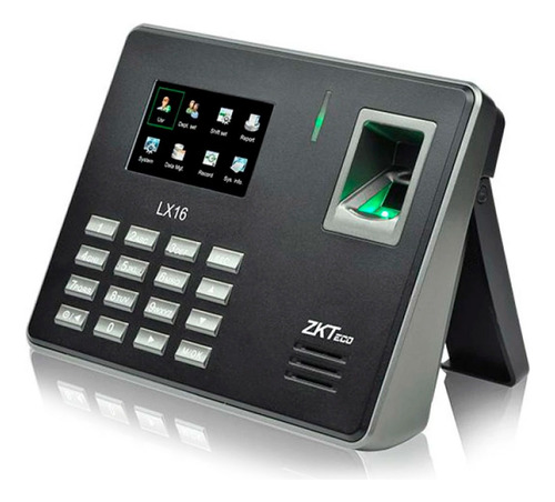 Zkteco Lx16 Control Biometrico Asistencia Huella Excel Usb