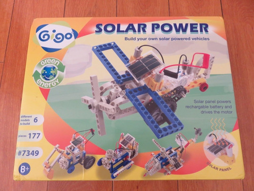 Gigo Solar Power - Juego Para Armar Con Panel Solar
