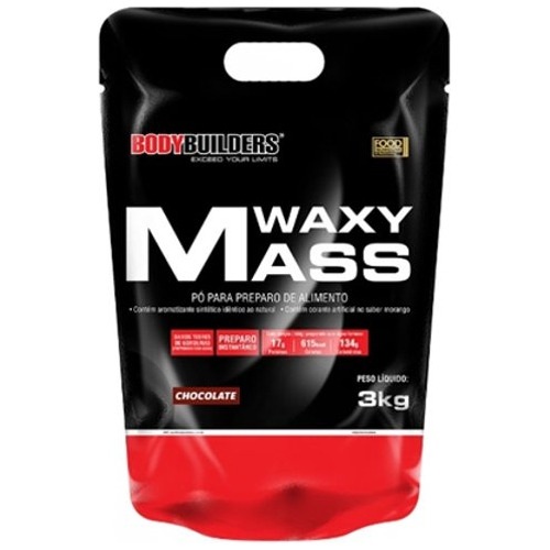 Suplemento Alimentar Waxy Mass 3kg Bodybuilders - Chocolate