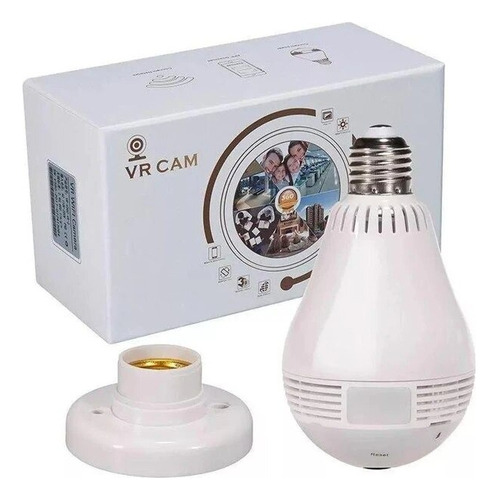 Ampolleta Led Con Camara 360°