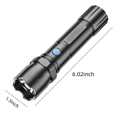 Lanterna Led J, Lanterna Super Bright De 10000 Lúmens, 0331