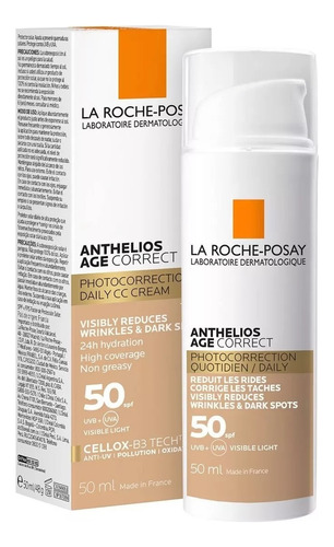 La Roche Posay Anthelios Antiedad Protector Solar Color 50ml