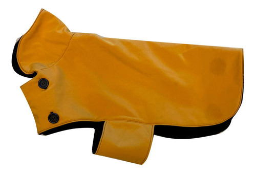 Abrigo Capa Neopreno Talle 3 Para Perro Color Amarillo